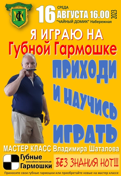 15 - 16 августа Волшебный мир губной гармошки - №2